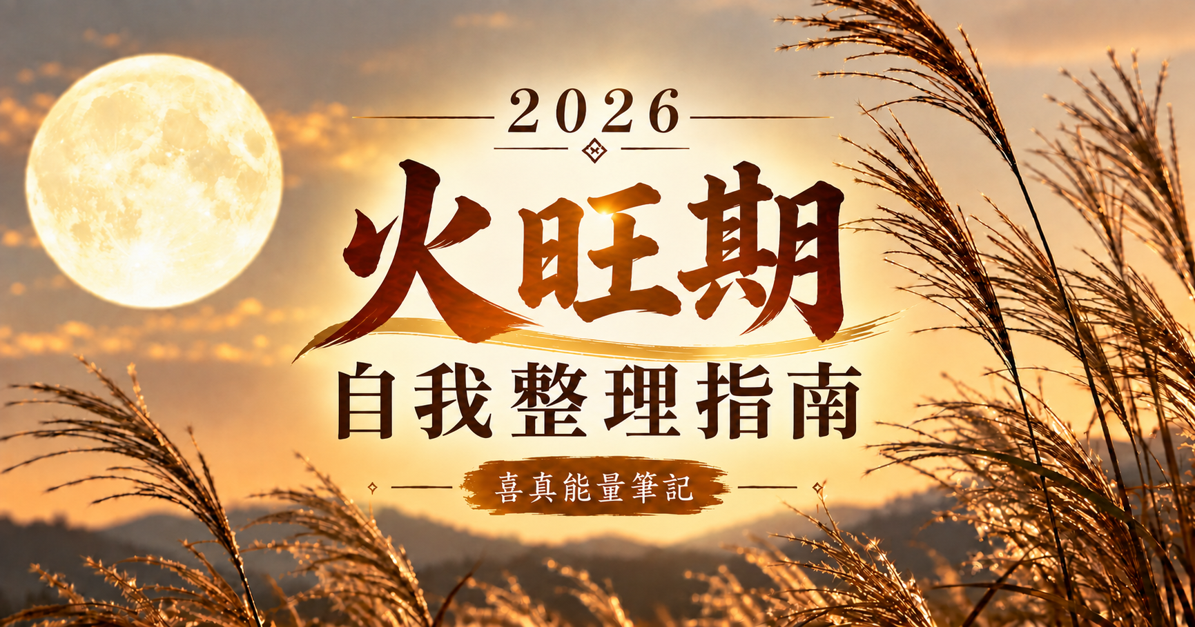 2026火旺清算年自我整理指南｜喜真開運